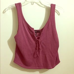 Forever 21 crop top (size large)